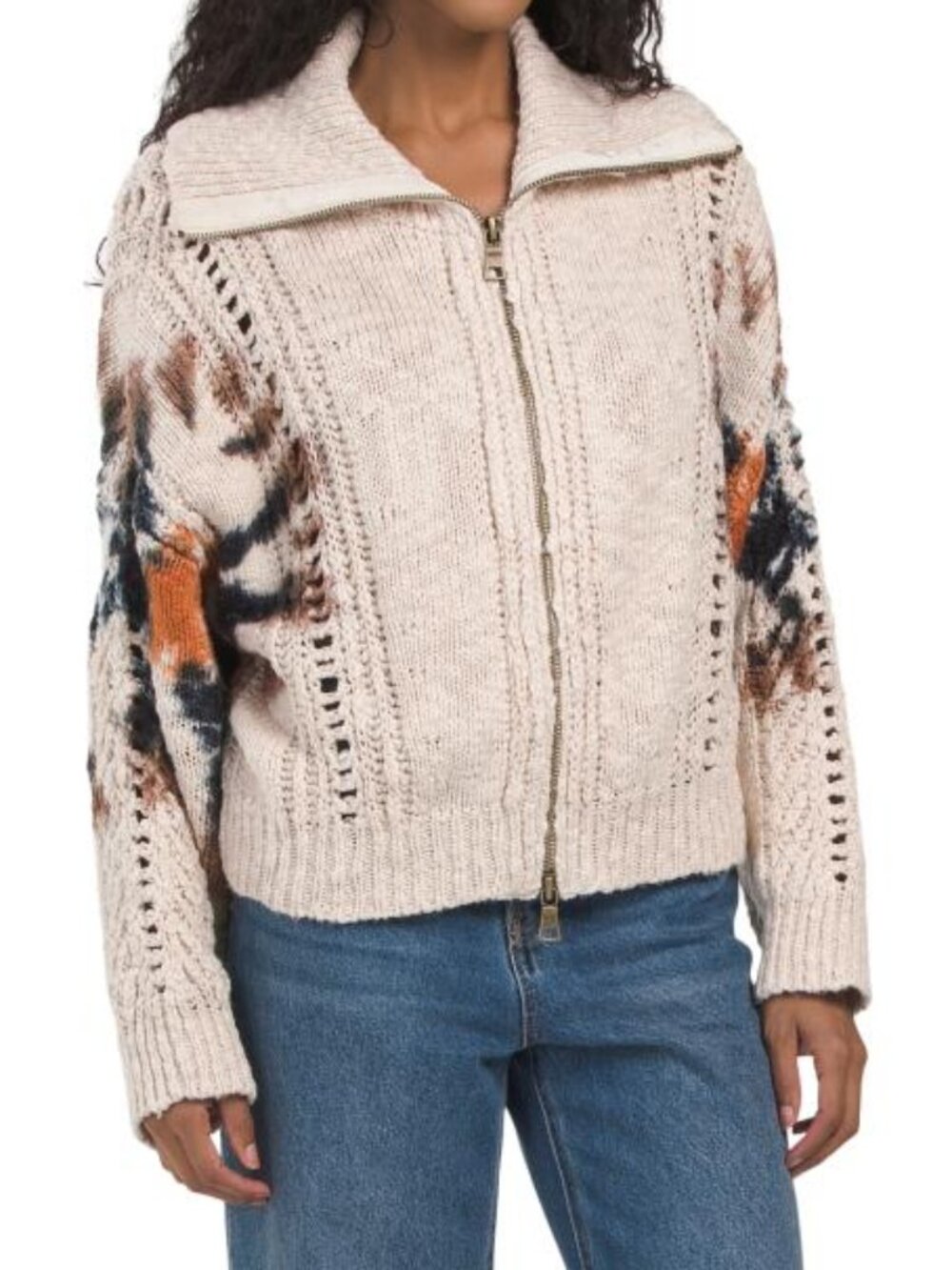 YOUNG FABULOUS & BROKE Manea Zip Cardigan